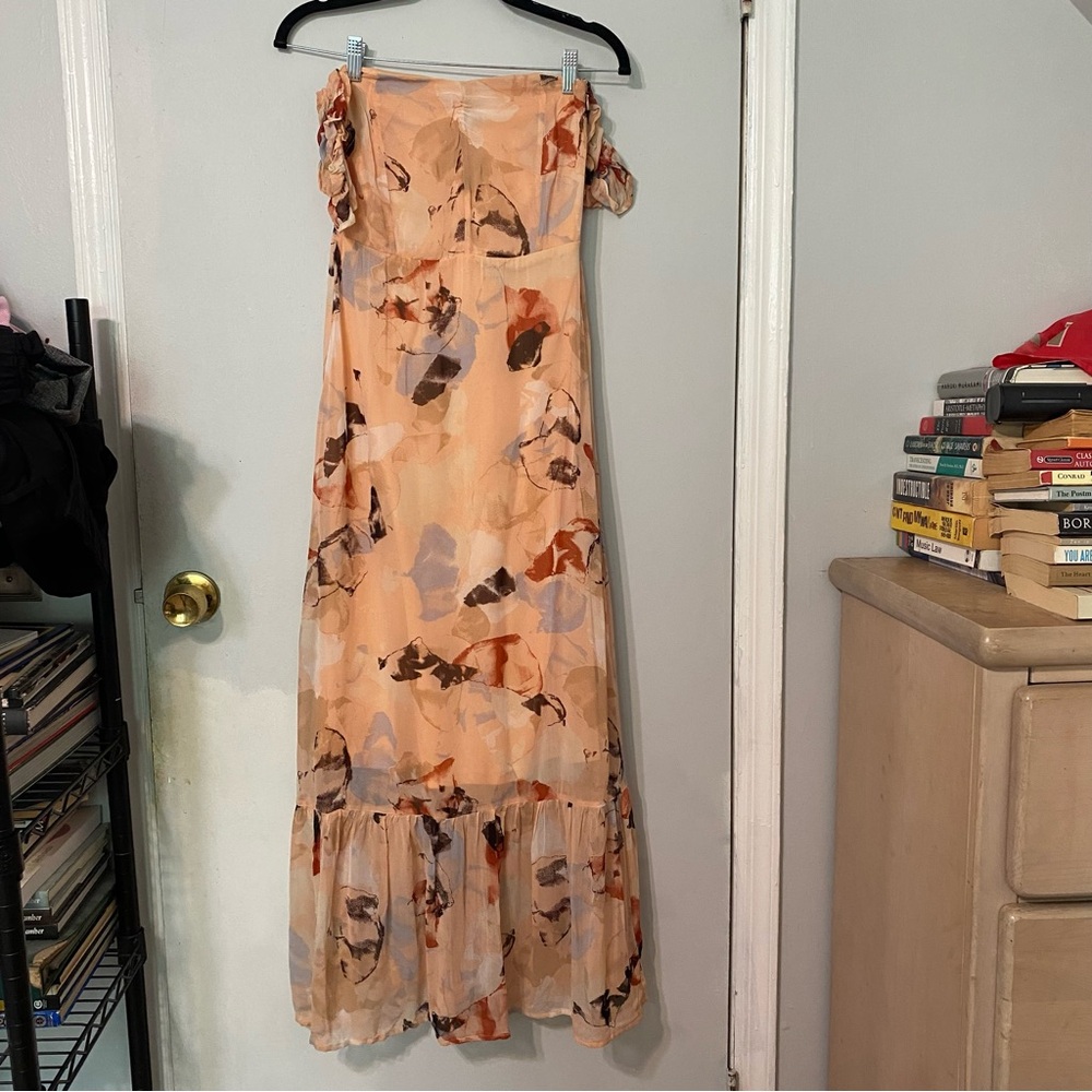 {Y.A.S | ASOS} Summer Maxi Dress | Abstract Floral Print ~ Size Small - Picture 4 of 16